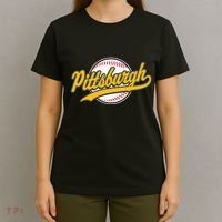 Pittsburgh Vintage Baseball Throwback Retro T-Shirt thumb 4