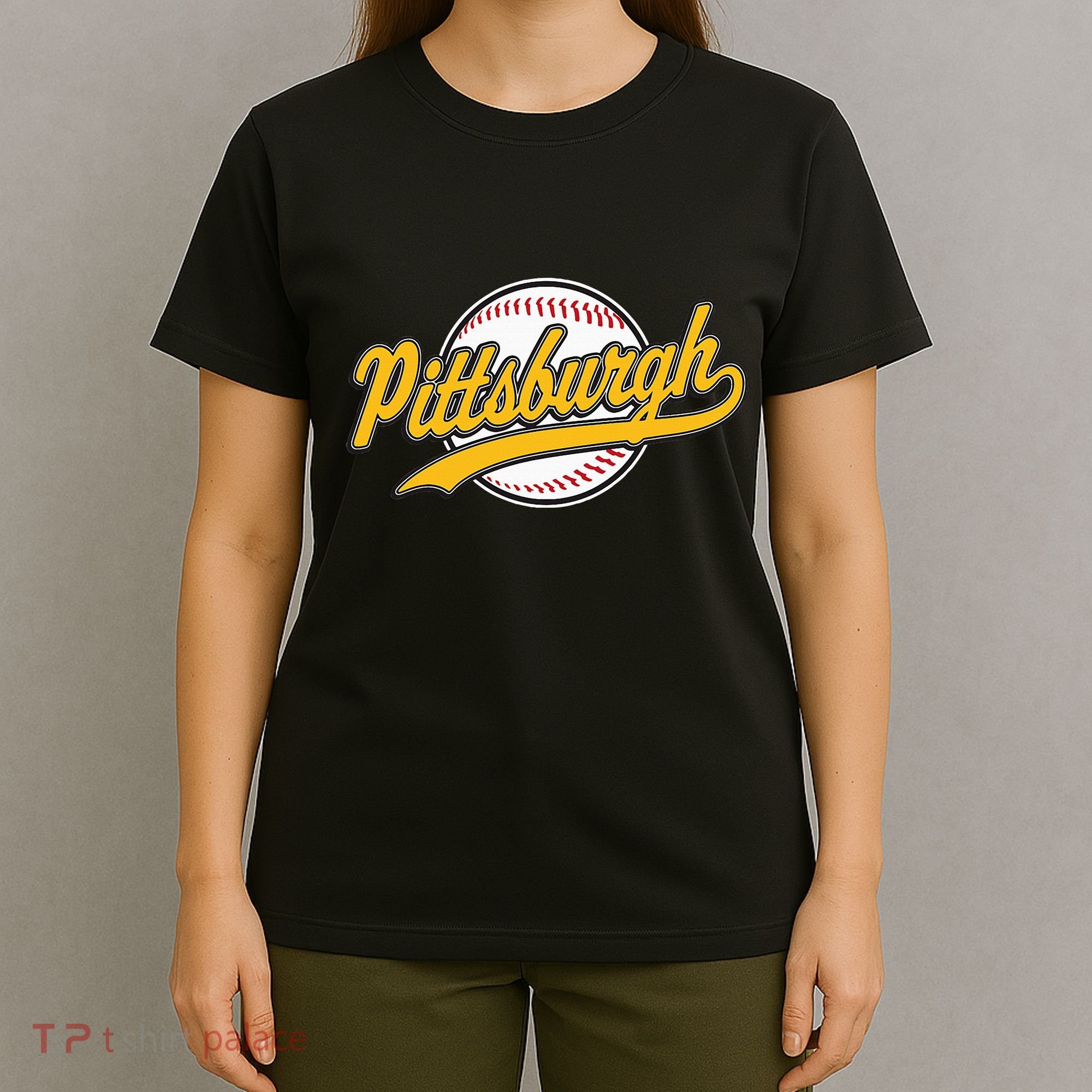 Pittsburgh Vintage Baseball Throwback Retro T-Shirt