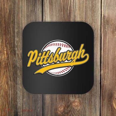 Pittsburgh Vintage Baseball Throwback Retro Coaster