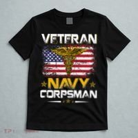 Proud Veteran Corpsman T-Shirt thumb 5
