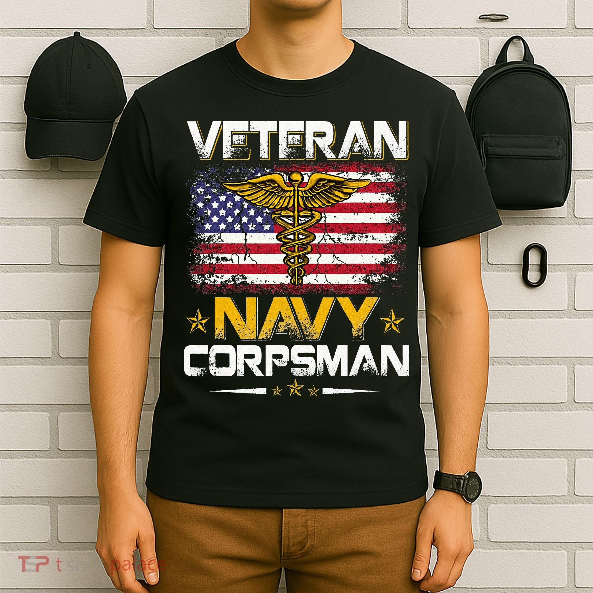 Proud Veteran Corpsman T-Shirt