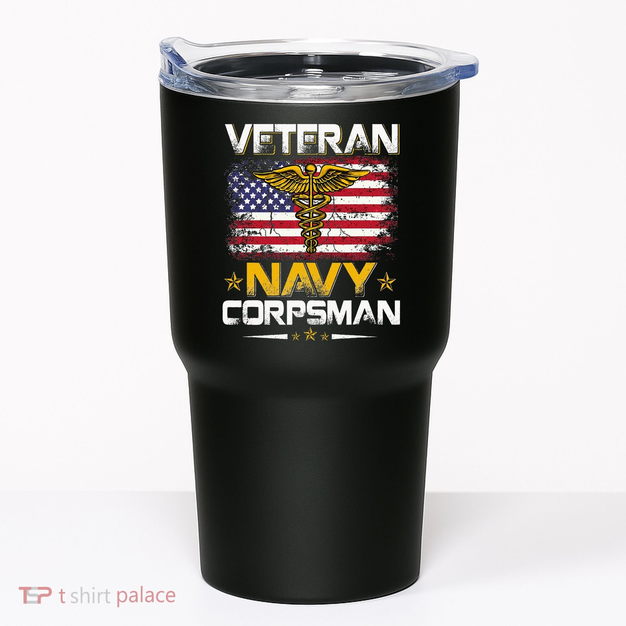 Proud Veteran Corpsman Tumbler