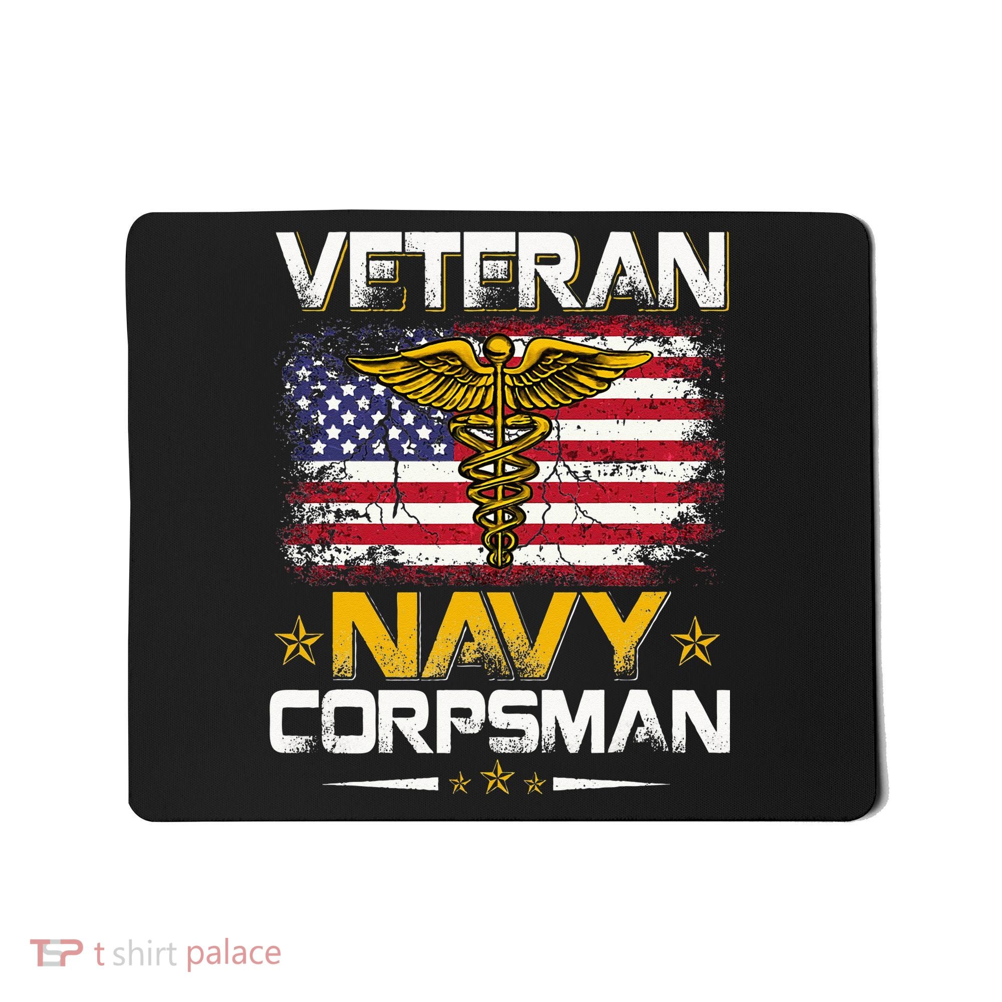 Proud Veteran Corpsman Mousepad