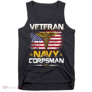 Proud Veteran Corpsman Tank Top