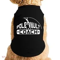 Pole Vault Coach Vintage Pole Vault Doggie Tank thumb 0