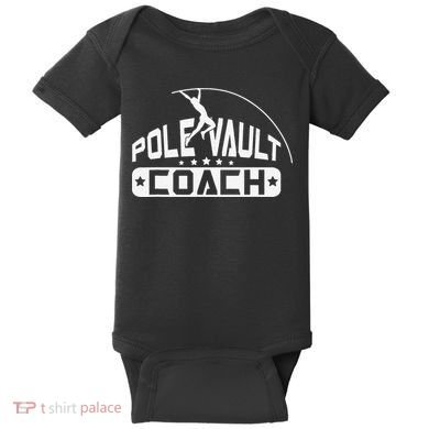 Pole Vault Coach Vintage Pole Vault Baby Bodysuit