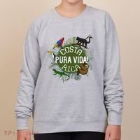 Pura Vida Costa Rica ! Party Animals! Women's Sweatshirt thumb 0