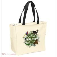 Pura Vida Costa Rica ! Party Animals! Tote Bag thumb 2