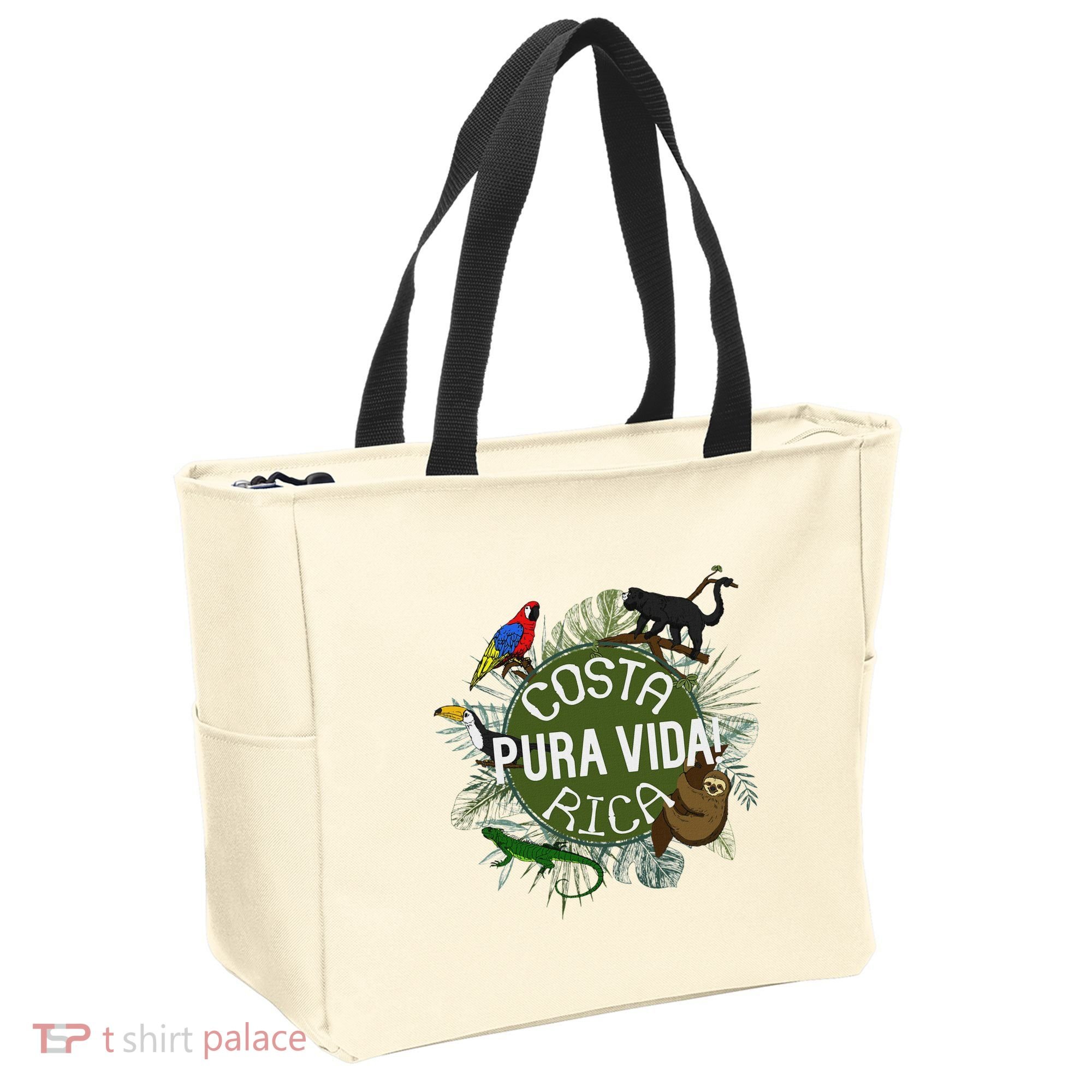 Pura Vida Costa Rica ! Party Animals! Tote Bag