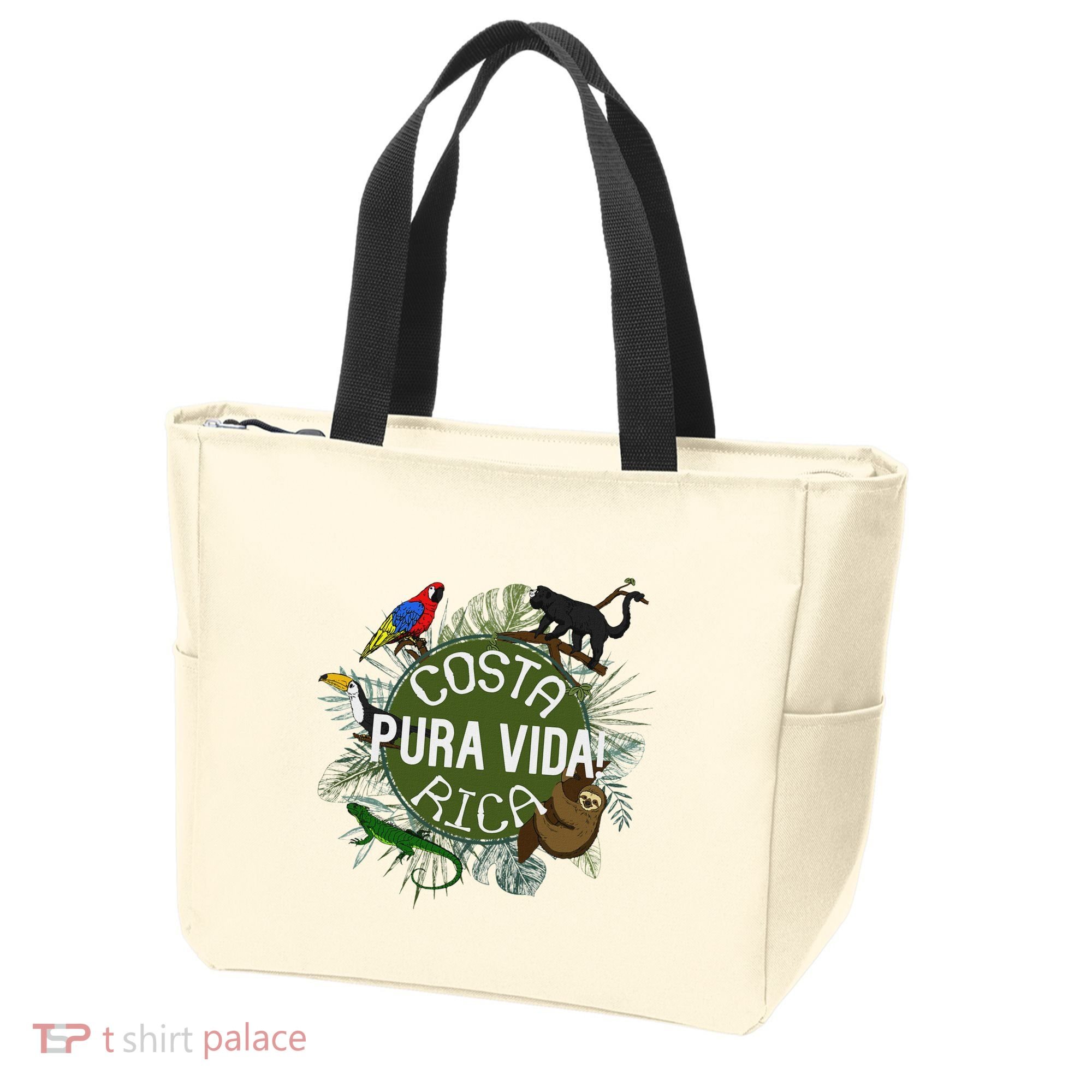 Pura Vida Costa Rica ! Party Animals! Tote Bag