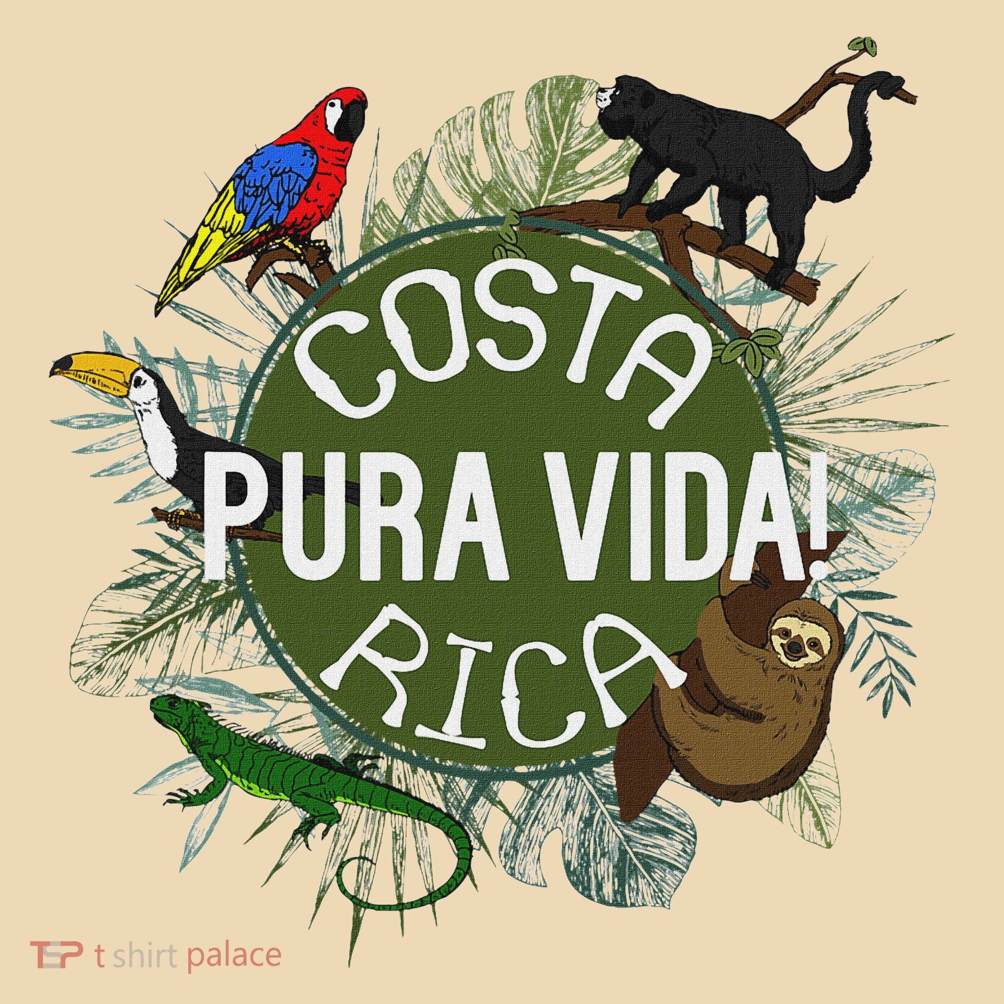 Pura Vida Costa Rica ! Party Animals! Tote Bag