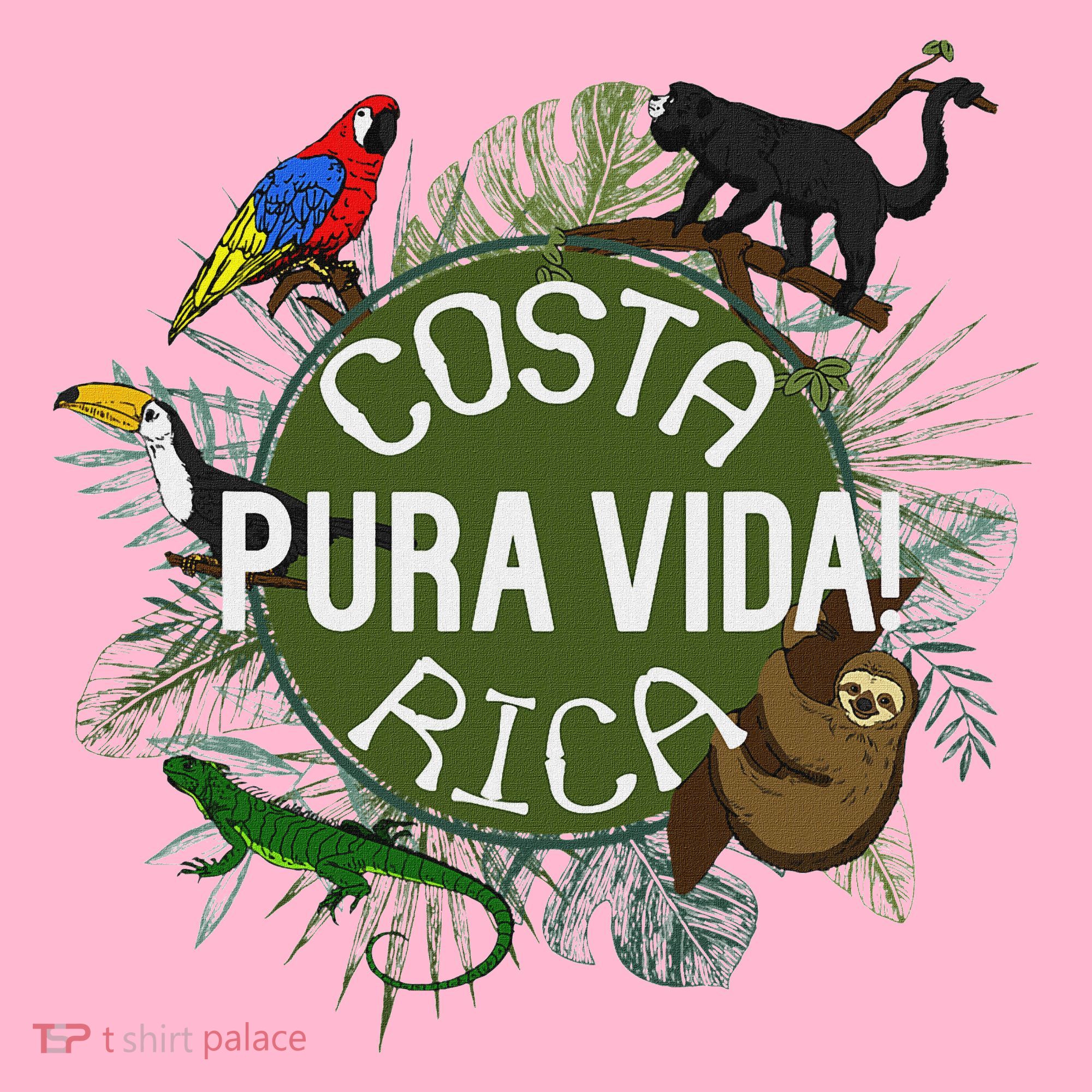Pura Vida Costa Rica ! Party Animals! Coaster