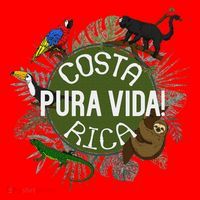 Pura Vida Costa Rica ! Party Animals! Santa Hat thumb 1
