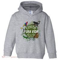 Pura Vida Costa Rica ! Party Animals! Toddler Hoodie thumb 0