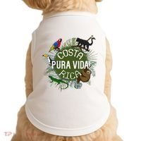 Pura Vida Costa Rica ! Party Animals! Doggie Tank thumb 0