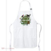 Pura Vida Costa Rica ! Party Animals! Apron thumb 0