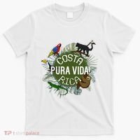 Pura Vida Costa Rica ! Party Animals! T-Shirt thumb 0