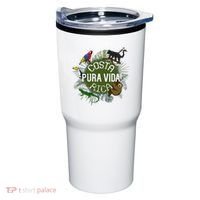 Pura Vida Costa Rica ! Party Animals! Tumbler thumb 0
