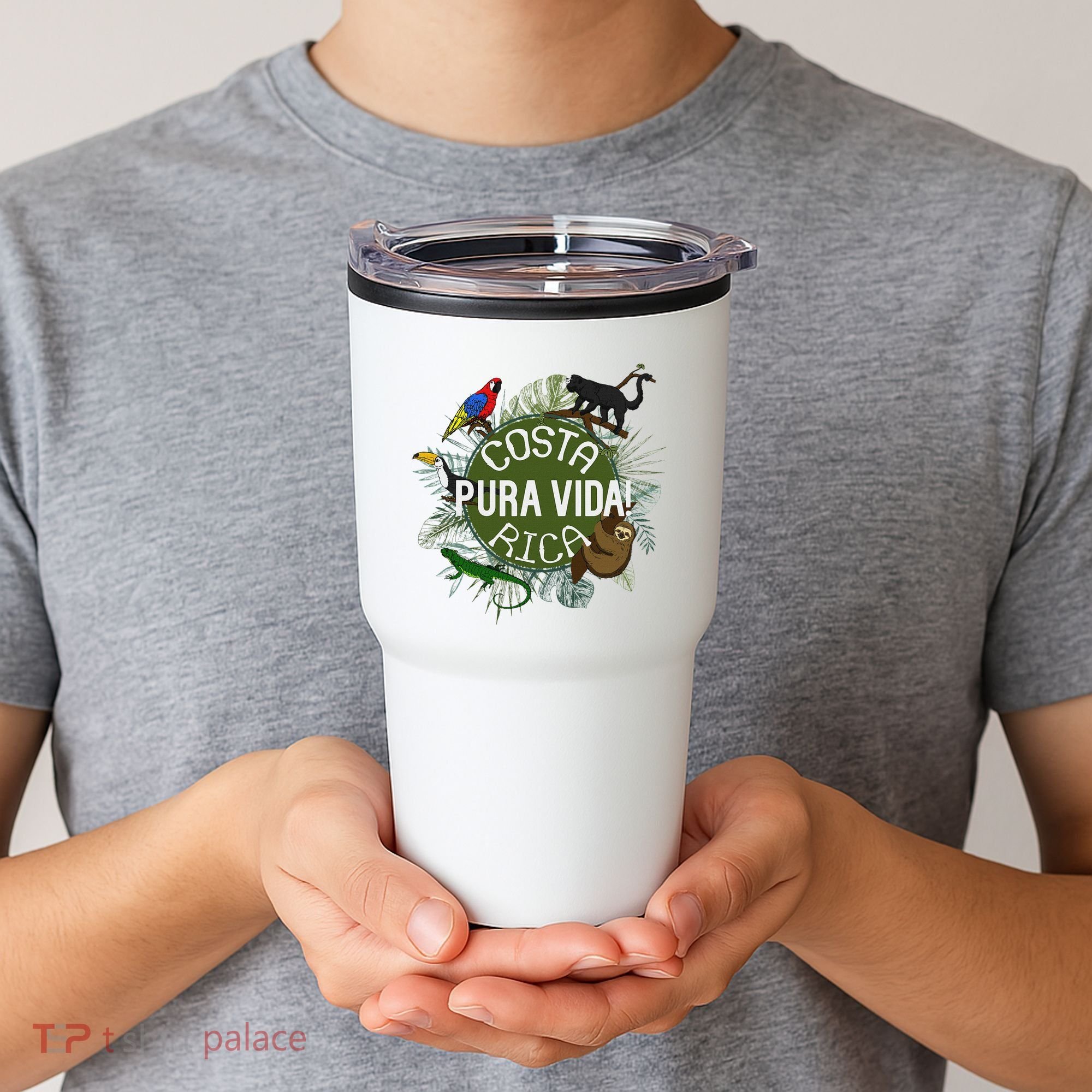 Pura Vida Costa Rica ! Party Animals! Tumbler