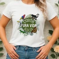 Pura Vida Costa Rica ! Party Animals! Women's T-Shirt thumb 2