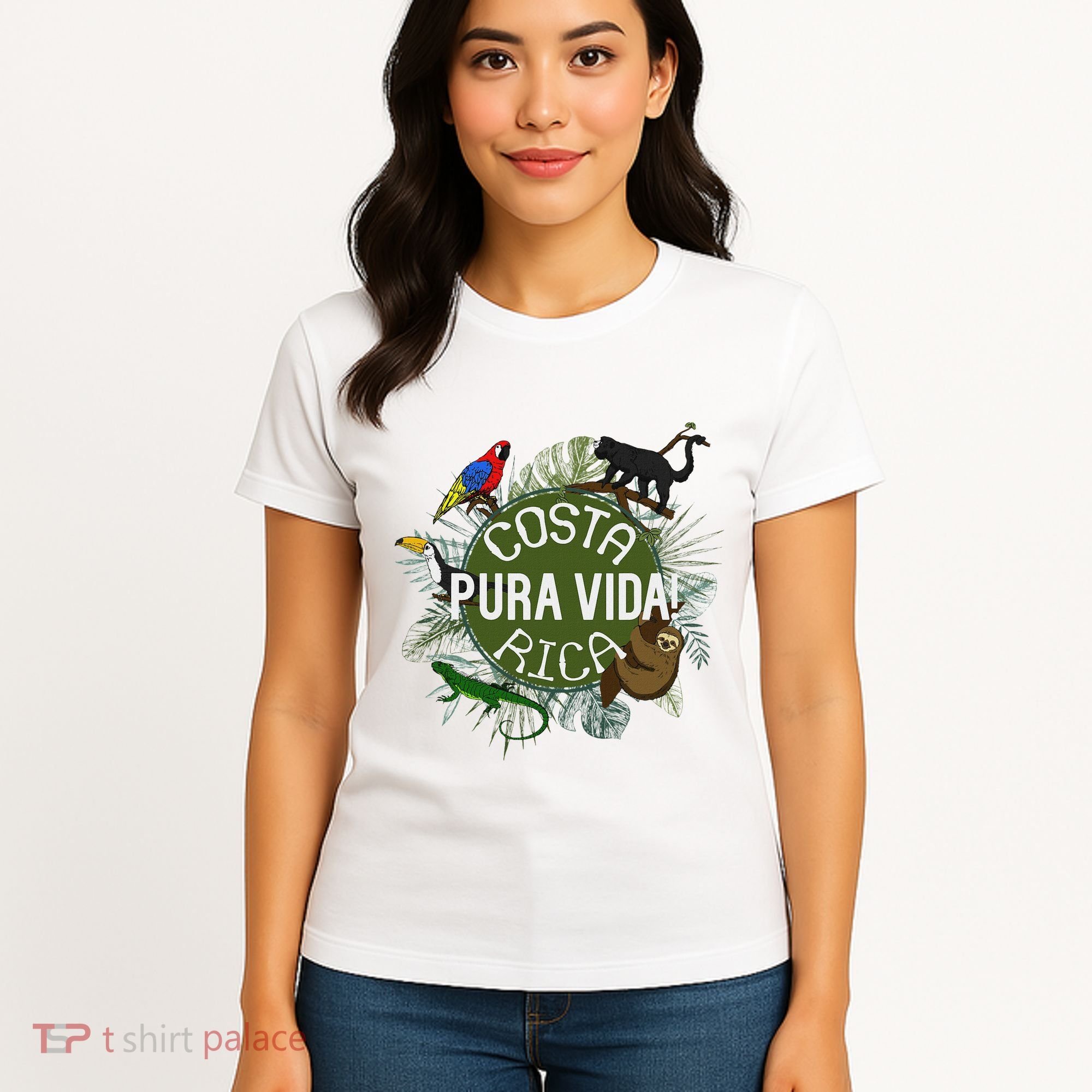 Pura Vida Costa Rica ! Party Animals! Women's T-Shirt