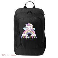 Preschool Vibes Cute Unicorn Pre School City Backpack thumb 0