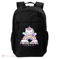 Preschool Vibes Cute Unicorn Pre School Backpack thumb 0