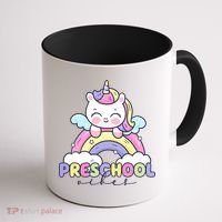 Preschool Vibes Cute Unicorn Pre School Coffee Mug thumb 1