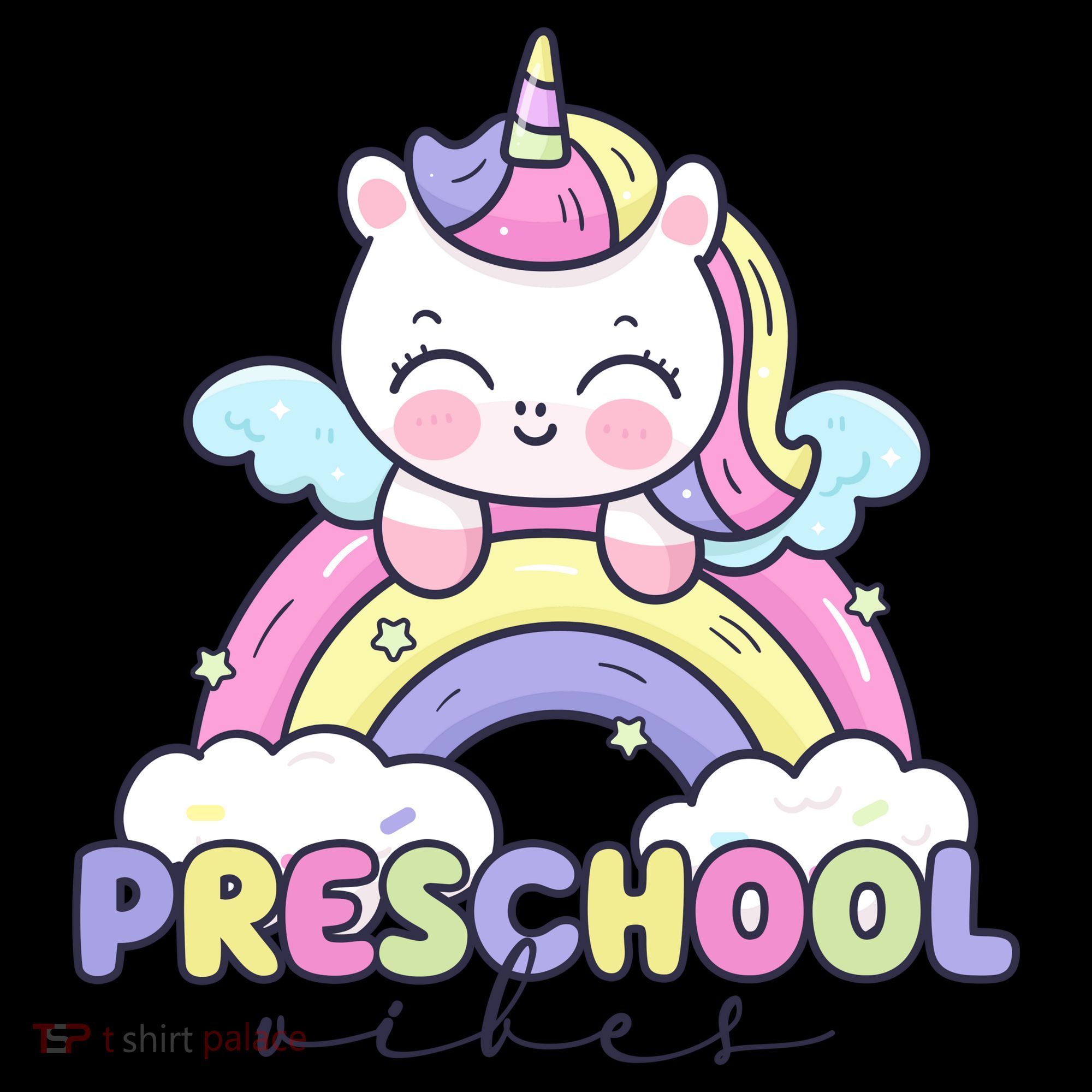 Preschool Vibes Cute Unicorn Pre School Coffee Mug
