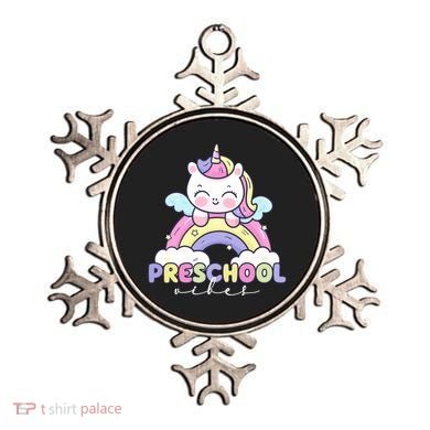 Preschool Vibes Cute Unicorn Pre School Ornament