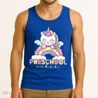 Preschool Vibes Cute Unicorn Pre School Tank Top thumb 3