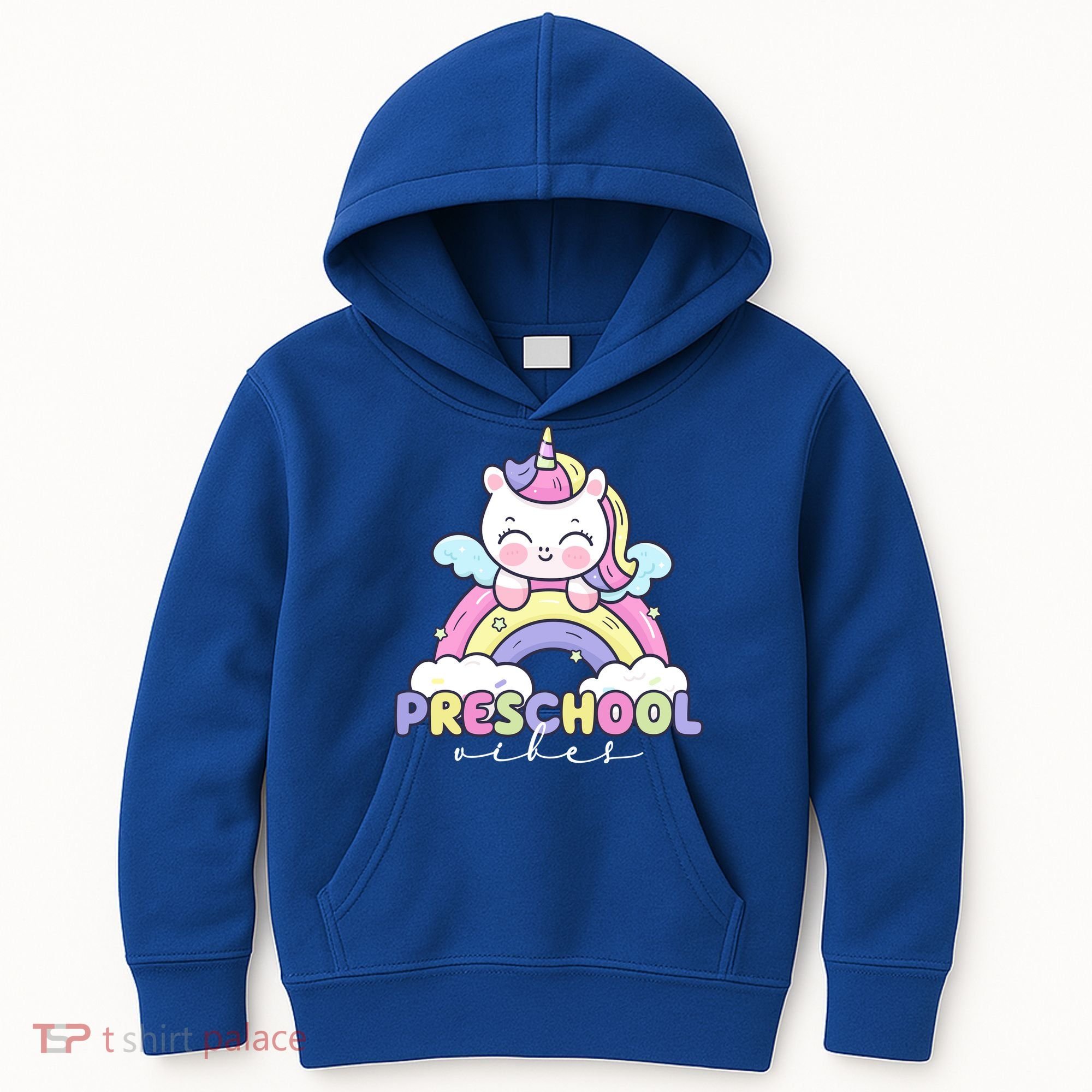 Preschool Vibes Cute Unicorn Pre School Kids Hoodie