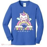 Preschool Vibes Cute Unicorn Pre School Kids Long Sleeve Shirt thumb 0