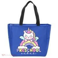 Preschool Vibes Cute Unicorn Pre School Tote Bag thumb 0