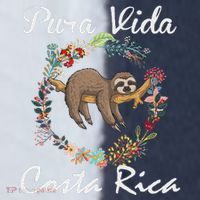 Pura Vida Costa Rica Floral Cute Sleepy Sloth Funny Gift Sport-Tek Competitor United Soccer Jersey thumb 4