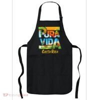 Pura Vida Costa Rica Souvenir Cool Central America Travel Apron thumb 0