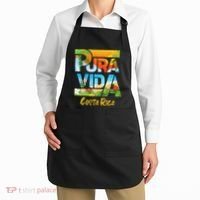 Pura Vida Costa Rica Souvenir Cool Central America Travel Apron thumb 2