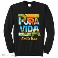 Pura Vida Costa Rica Souvenir Cool Central America Travel Sweatshirt thumb 0