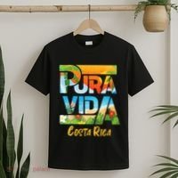 Pura Vida Costa Rica Souvenir Cool Central America Travel T-Shirt thumb 2