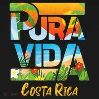 Pura Vida Costa Rica Souvenir Cool Central America Travel Women's Hoodie thumb 2