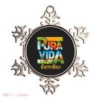 Pura Vida Costa Rica Souvenir Cool Central America Travel Ornament thumb 0