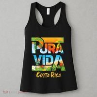 Pura Vida Costa Rica Souvenir Cool Central America Travel Women's Tank Top thumb 3