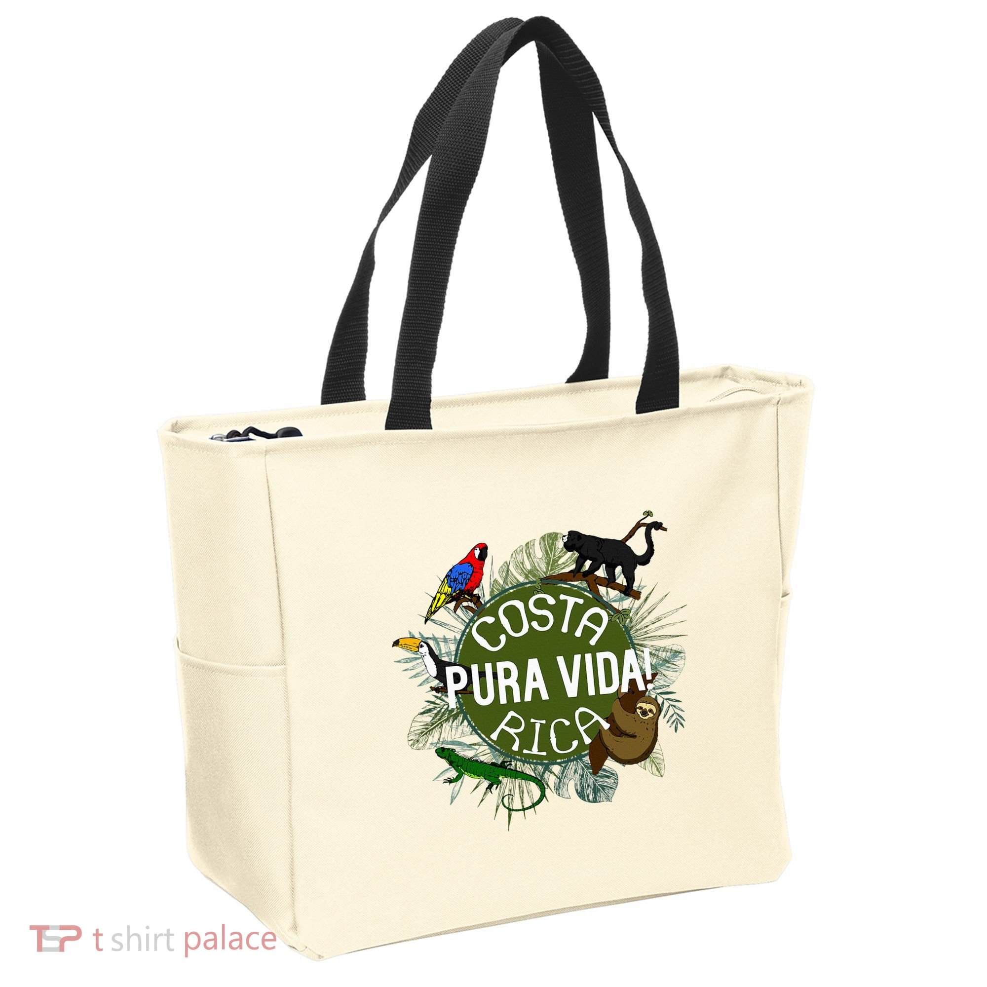 Pura Vida Costa Rica ! Party Animals! Tote Bag