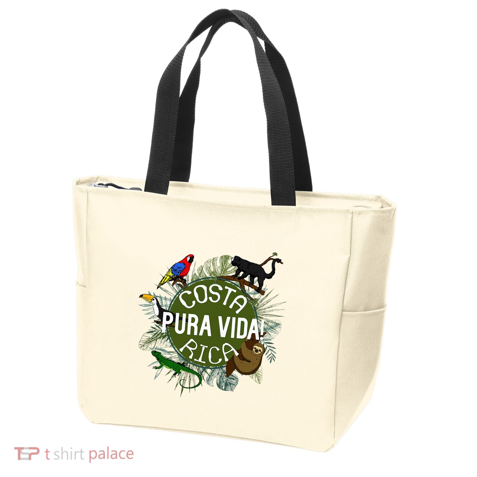 Pura Vida Costa Rica ! Party Animals! Tote Bag