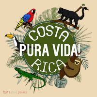 Pura Vida Costa Rica ! Party Animals! Tote Bag thumb 4