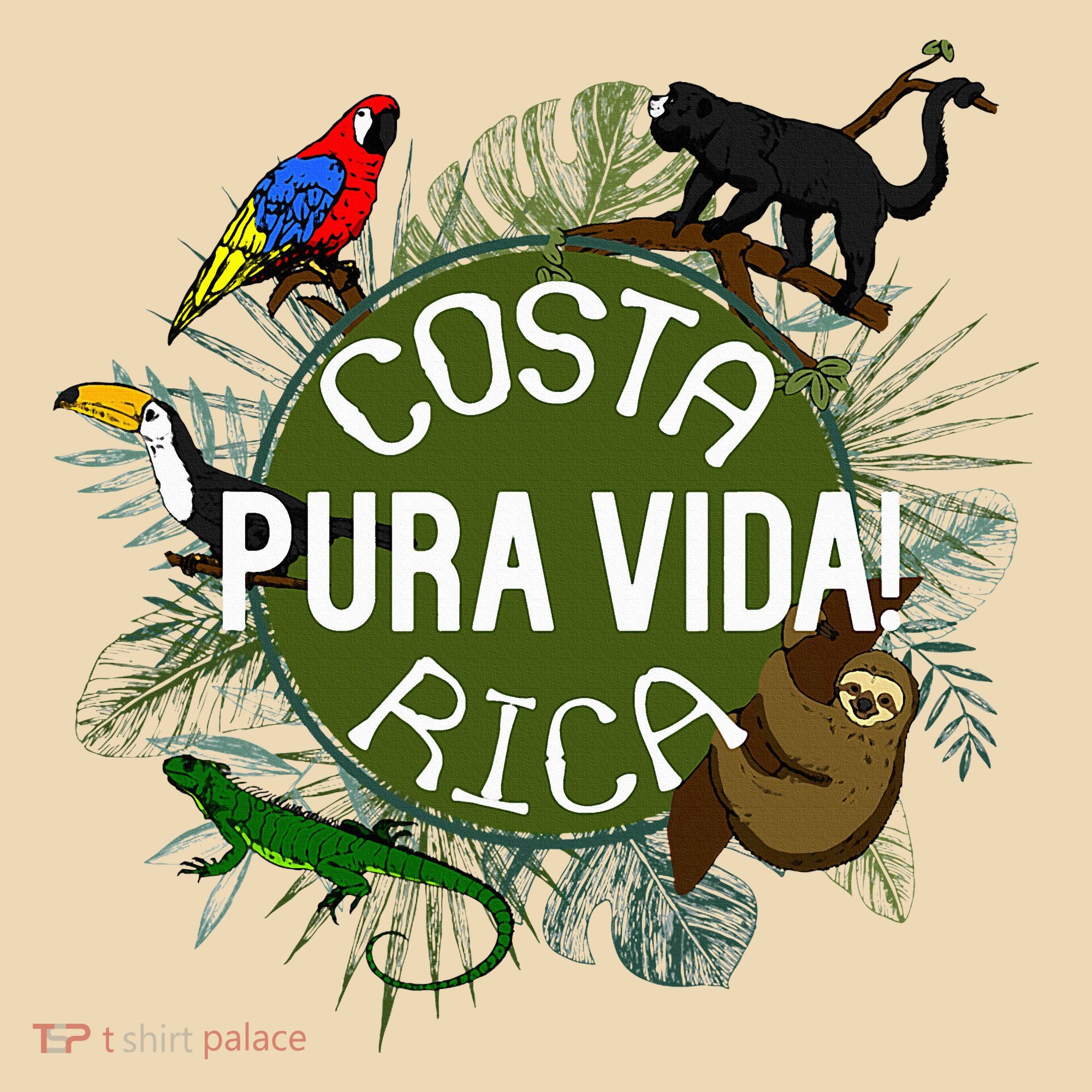 Pura Vida Costa Rica ! Party Animals! Tote Bag