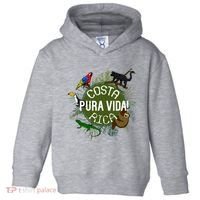 Pura Vida Costa Rica ! Party Animals! Toddler Hoodie thumb 0