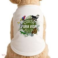Pura Vida Costa Rica ! Party Animals! Doggie Tank thumb 0