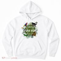Pura Vida Costa Rica ! Party Animals! Hoodie thumb 0