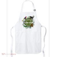 Pura Vida Costa Rica ! Party Animals! Apron thumb 0
